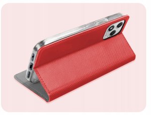 Hello Case ETUI Z KLAPKĄ DO HONOR 400 LITE CZERWONE ZAMYKANE MAGNETYCZNE KABURA CASE 6