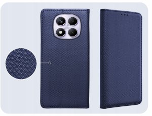 Hello Case ETUI Z KLAPKĄ DO XIAOMI REDMI NOTE 14 PRO 4G GRANATOWE ZAMYKANE MAGNETYCZNE 4
