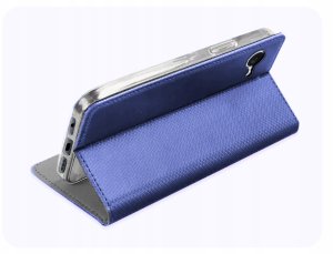Hello Case ETUI Z KLAPKĄ DO APPLE IPHONE 16E GRANATOWE ZAMYKANE MAGNETYCZNE OCHRONNE 5
