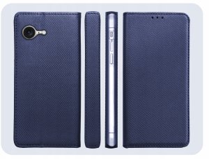 Hello Case ETUI Z KLAPKĄ DO APPLE IPHONE 16E GRANATOWE ZAMYKANE MAGNETYCZNE OCHRONNE 6