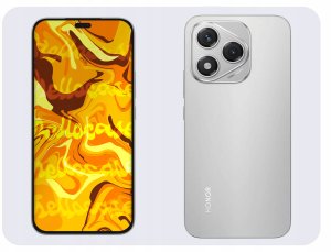 ETUI Z KLAPKĄ DO HONOR 400 LITE GRANATOWE ZAMYKANE MAGNETYCZNE OCHRONNE 7