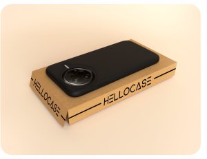 Hello Case Etui do Xiaomi Poco F7 Pro (Czarne, Matowe, Obudowa Slim, Silikon, Plecki) 5