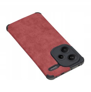 krainaGSM Etui do Xiaomi Redmi Note 13 Pro+ Plus 5G silikonowe SKÓRZANE VINTAGE CASE 2