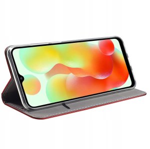 Etui do Xiaomi Redmi 12C SMART MAGNET + SZKŁO 5