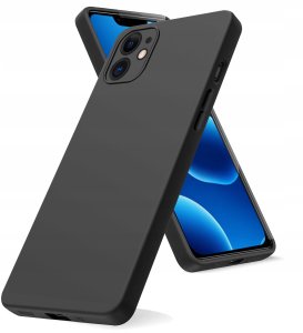 ZESTAW Etui do iPhone 11 | Matowe Czarne Silikon Slim + 2 SZTUKI SZKŁO 2
