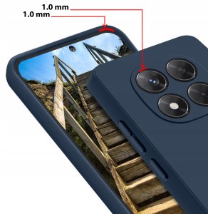 krainaGSM Etui do Xiaomi Redmi Note 14 Pro+ 5G CASE Gumowe Matowe Silikon 4