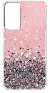 krainaGSM Etui do Samsung Galaxy M55 5G CASE BROKAT + SZKŁO OCHRONNE 9H 6