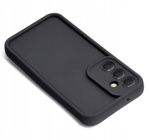 krainaGSM Etui do Samsung A54 5G | silikonowe MATOWE + Szkło ochronne na ekran 9H 2
