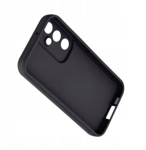 krainaGSM Etui do Samsung A54 5G | silikonowe MATOWE + Szkło ochronne na ekran 9H 3