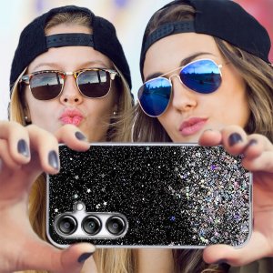 Etui do Samsung Galaxy A34 5G CASE BROKAT + SZKŁO 5