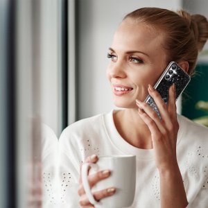 Etui do Samsung Galaxy A54 5G CASE BROKAT + SZKŁO 3