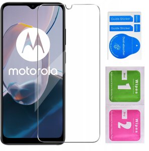 Etui do Motorola Moto E22 | E22i PANCERNE SLIDE RING CASE + SZKŁO 9H 8