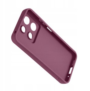 krainaGSM Etui do Xiaomi Redmi Note 13 5G silikonowe MATOWE serce + Szkło ochronne 9H 5