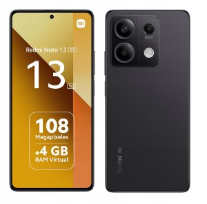 krainaGSM Etui do Xiaomi Redmi Note 13 5G silikonowe MATOWE serce + Szkło ochronne 9H 6