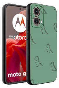 krainaGSM Etui do Motorola Moto G85 5G WZORY SILIKONOWE MATT CASE 2