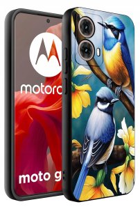 krainaGSM Etui do Motorola Moto G85 5G WZORY |SILIKONOWE MATT CASE 2