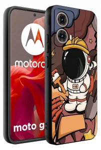 krainaGSM Etui do Motorola Moto G85 5G WZORY |SILIKONOWE MATT CASE 2