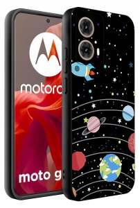 krainaGSM Etui do Motorola Moto G85 5G WZORY |SILIKONOWE MATT CASE 2