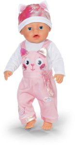 Zapf Baby born - Onesie with Hat 43cm 2