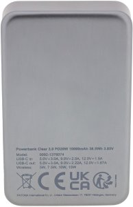 PATONA Premium Powerbank Clear 3.0 PD20W 10.000mAh MagSafe z ładowaniem bezprzewodowym 8