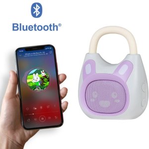 Głośnik Bluetooth Alilo Pocket Bunny K1 PURPLE - fioletowy EDUKAMP 24