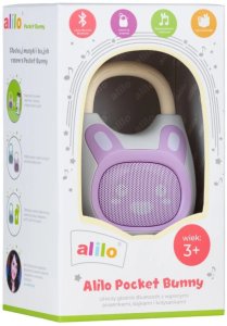 Głośnik Bluetooth Alilo Pocket Bunny K1 PURPLE - fioletowy EDUKAMP 10