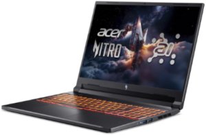 Acer | Nitro V 16 AI ANV16-42-R1HB | Shale Black | 16 " | IPS | WQXGA | 2560 x 1600 pixels | AMD Ryzen 7 | 260 | 16 GB | DDR5 | Solid-state drive capacity 1000 GB | NVIDIA GeForce RTX 5060 | GDDR7 | 8 GB | Windows 11 Home | 802.11ax | Bluetooth version 5. 2