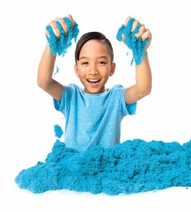 Spin Master Kinetic Sand KNS RFL 2lb Colour Blue GML 4