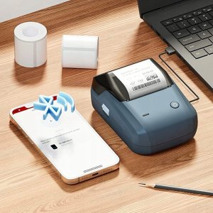 Przenośna drukarka etykiet Niimbot B31 (ciemnoniebieska) 3