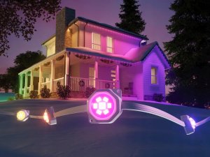 Twinkly Permanent Lights 72 RGB + CCT LED, 30m, white cable, IP65 2