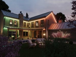 Twinkly Permanent Lights 72 RGB + CCT LED, 30m, white cable, IP65 5