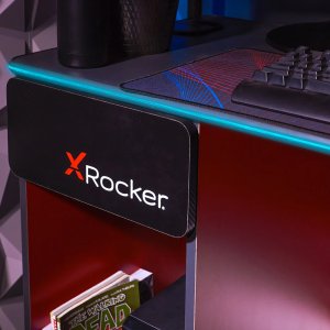 Biurko X Rocker XROCKER Gaming Biurko szaro-czerwony (242272) 3