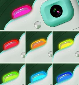 Aparat Natychmiastowy Cyfrowy Drukarka Termiczna Karta Pamięci Microsd 32Gb 4