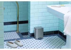 Kosz na śmieci Brabantia Bo Pedal Bin 7L - Matt Steel Fingerprint Proof 2