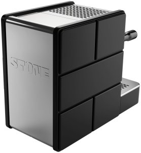 Stone - ekspres kolbowy Plus Black czarny 4