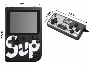 MINI PRZENOŚNA KONSOLA RETRO GRA 400 GIER GAMEBOY +PAD GIERKA ELEKTRONICZNA 6