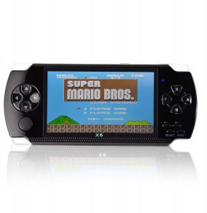 KONSOLA PRZENOŚNA X6 RETRO MINI 1000 GIER 8GB 4.3' X6 2