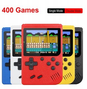 Mini Konsola Retro Przenośna 400 Gier 3.0 Pad 4