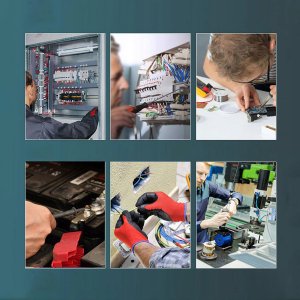 Dokładny Multimetr Cyfrowy Elektryczny Miernik Prądu Tester + Termosonda My64 6