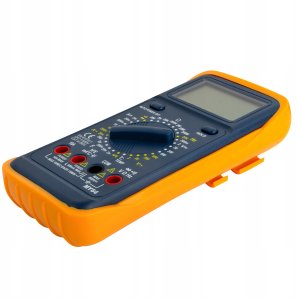 Dokładny Multimetr Cyfrowy Elektryczny Miernik Prądu Tester + Termosonda My64 9