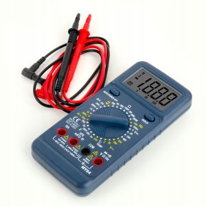 Dokładny Multimetr Cyfrowy Elektryczny Miernik Prądu Tester + Termosonda My64 10