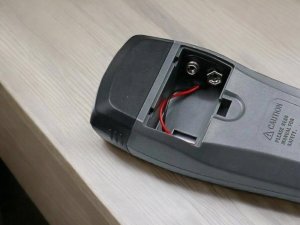 Miernik Wilgotności Drewna Wilgotnościomierz 9V 4