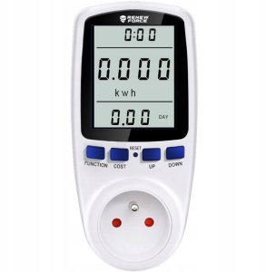 Miernik Zużycia Energii Watomierz Jk-Pm03 Zielone Guziki 6