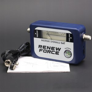 Precyzyjny Miernik Sygnału Telewizji Naziemnej Dvb-T2 Anteny Renew Force Sf02 5