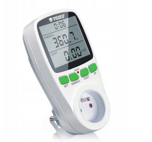 PRECYZYJNY MIERNIK LICZNIK ENERGII ELEKTRYCZNEJ WOLTOMIERZ WATOMIERZ 3