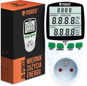 PRECYZYJNY MIERNIK LICZNIK ENERGII ELEKTRYCZNEJ WOLTOMIERZ WATOMIERZ 8