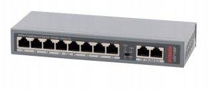 USF108P PULSAR Ultralink FastEthernet Switch 8x PoE+, 2xRJ45 2
