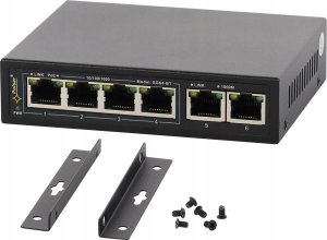 SG64WP-BT PULSAR Switch PoE 6-portowy Gigabit Ethernet 4x PoE++ 2