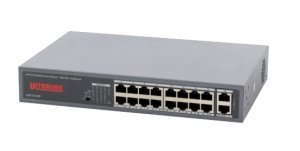 USF1816P PULSAR Ultralink FastEthernet Switch 16x PoE+, 2xRJ45 2