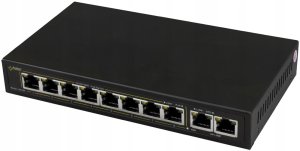 SG108-90W PULSAR Switch PoE 10-portowy Gigabit, 8x PoE 10